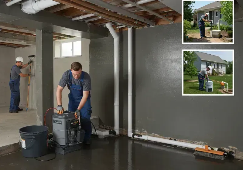 Basement Waterproofing and Flood Prevention process in Dierks, AR